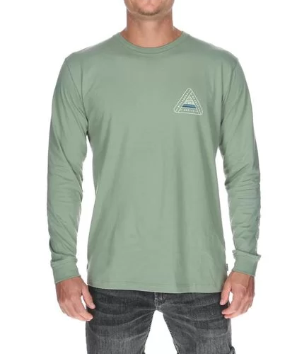 Polera Manga Larga Hombre Verde