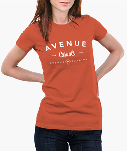 Polera Naranjo Mujer