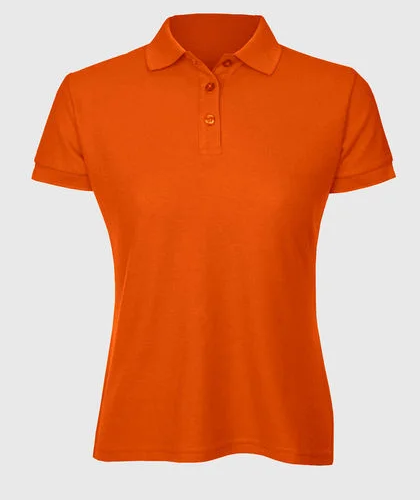Polera Mujer  Naranja Lisa